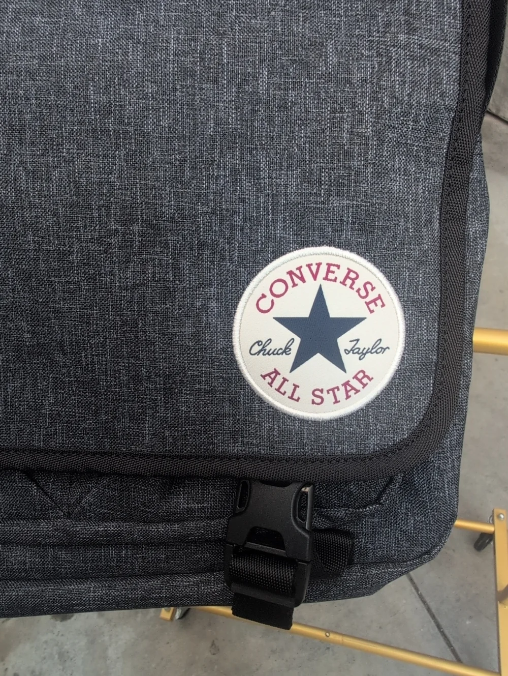 Converse All Star Gray Messenger Bag NWOT